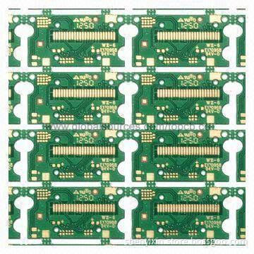 Double-sided PCBs for Samsung Wireless Phone Base Boards, with Via of 0.2mm